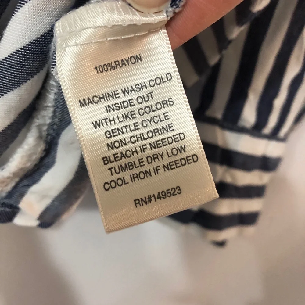 Alexander Jordan Blue Striped Button Down Shirt_4
